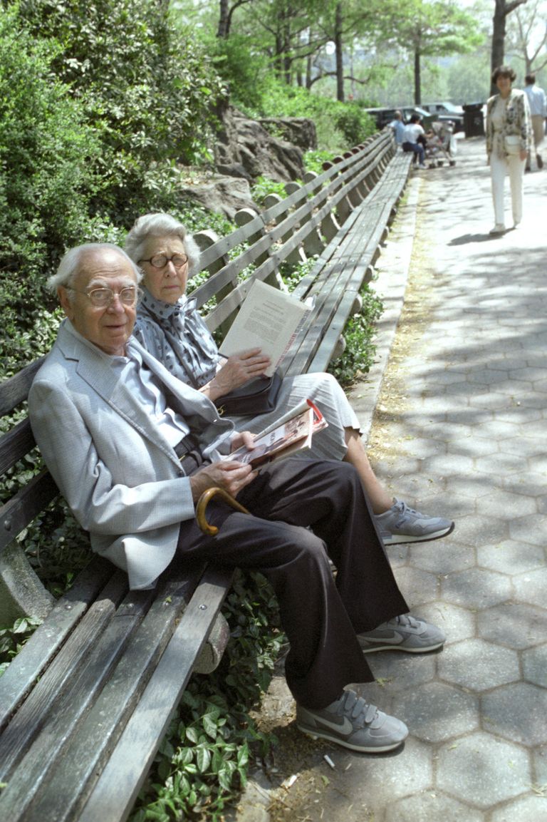 Пенсионеры в Центральном парке. Нью-Йорк, США