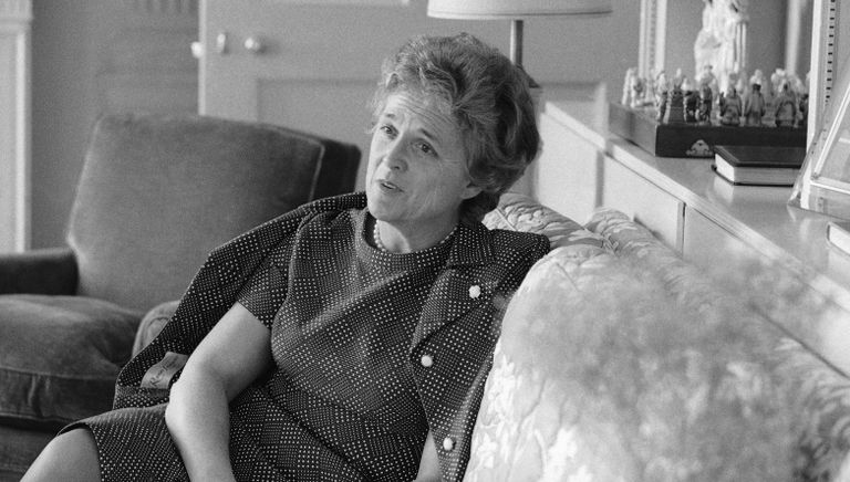 Первая леди США Барбара Буш, 13 апреля 1971 Первая леди США Барбара Буш, 13 апреля 1971