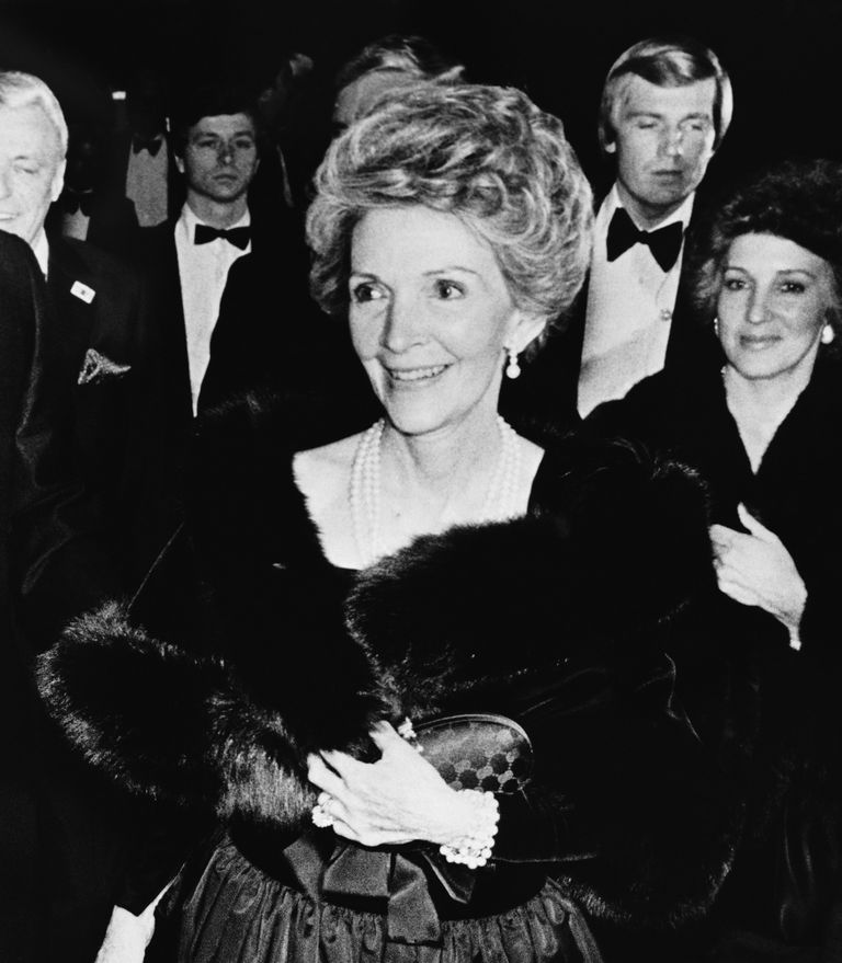 Первая леди США Нэнси Рейган, 1981
