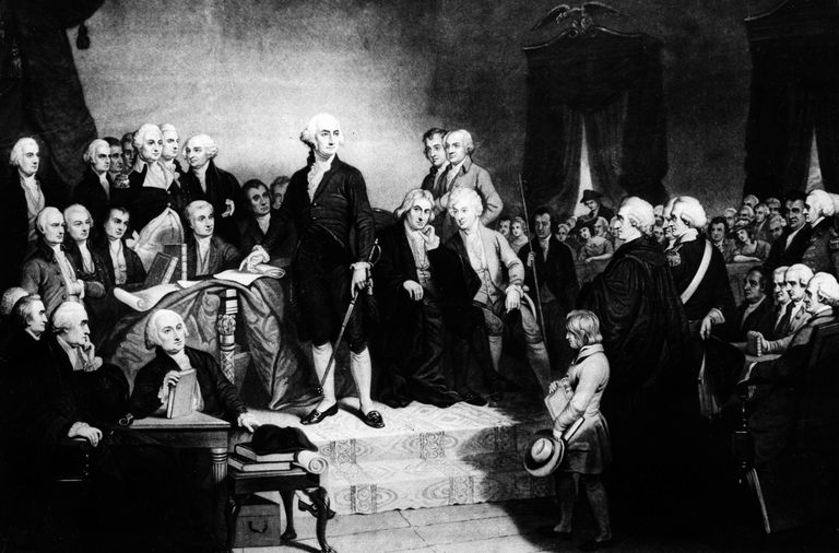Инаугурация президента США Джорджа Вашингтона, 1789 год