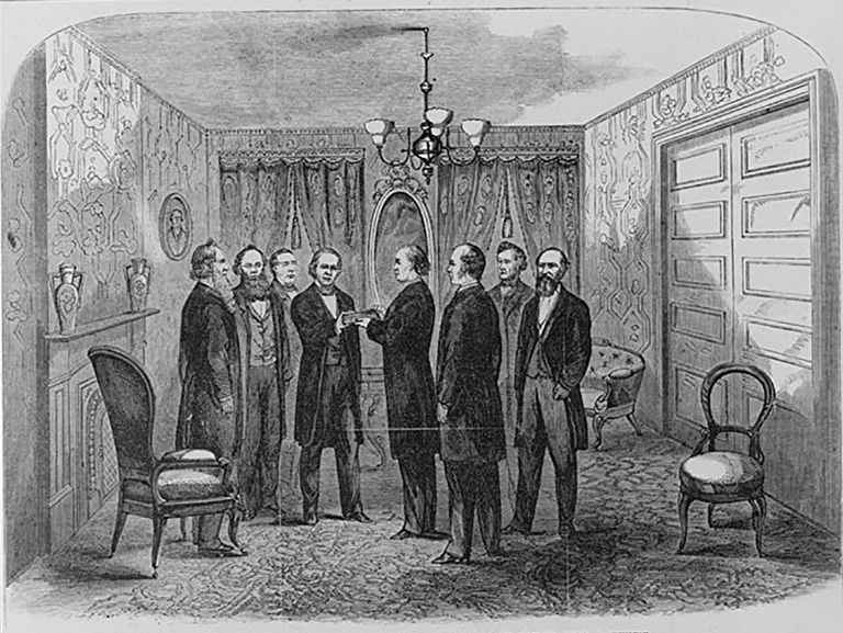 Инаугурация Эндрю Джонсона, 1865 год