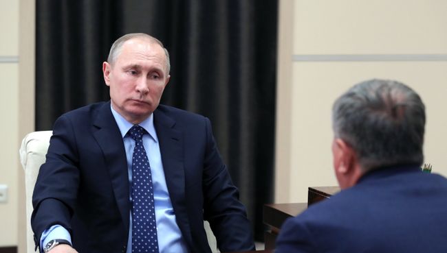 Президент РФ Владимир Путин. Архивное фото