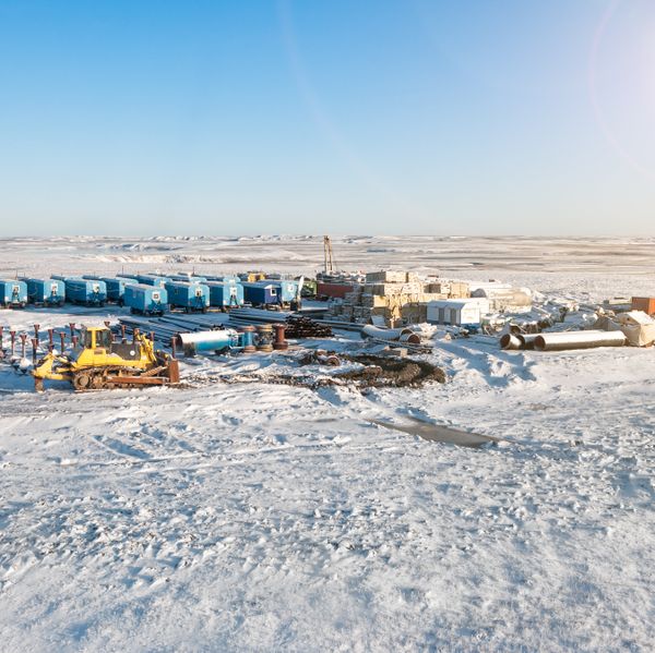 Добыча нефти на севере