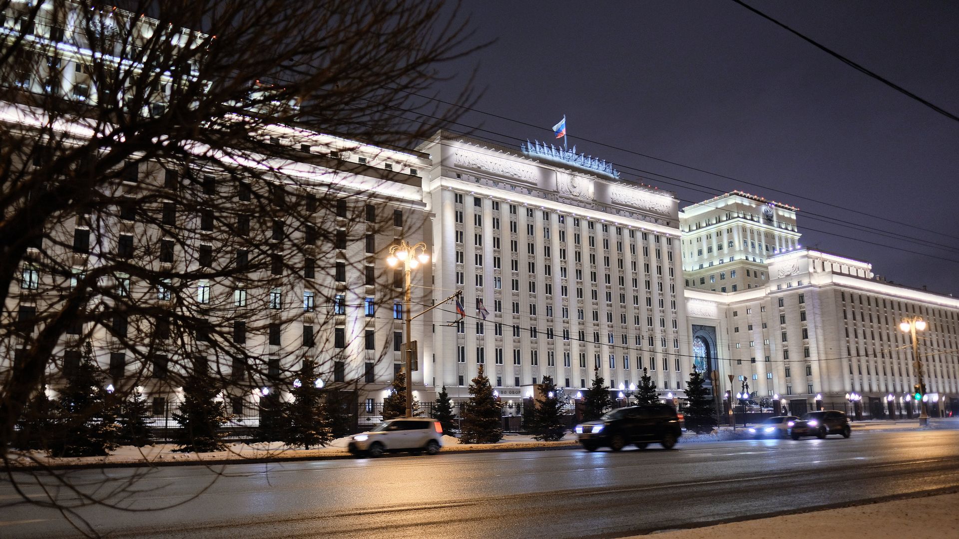 Здание министерства обороны РФ на Фрунзенской набережной в Москве Здание министерства обороны РФ на Фрунзенской набережной в Москве - РИА Новости, 1920, 27.12.2021