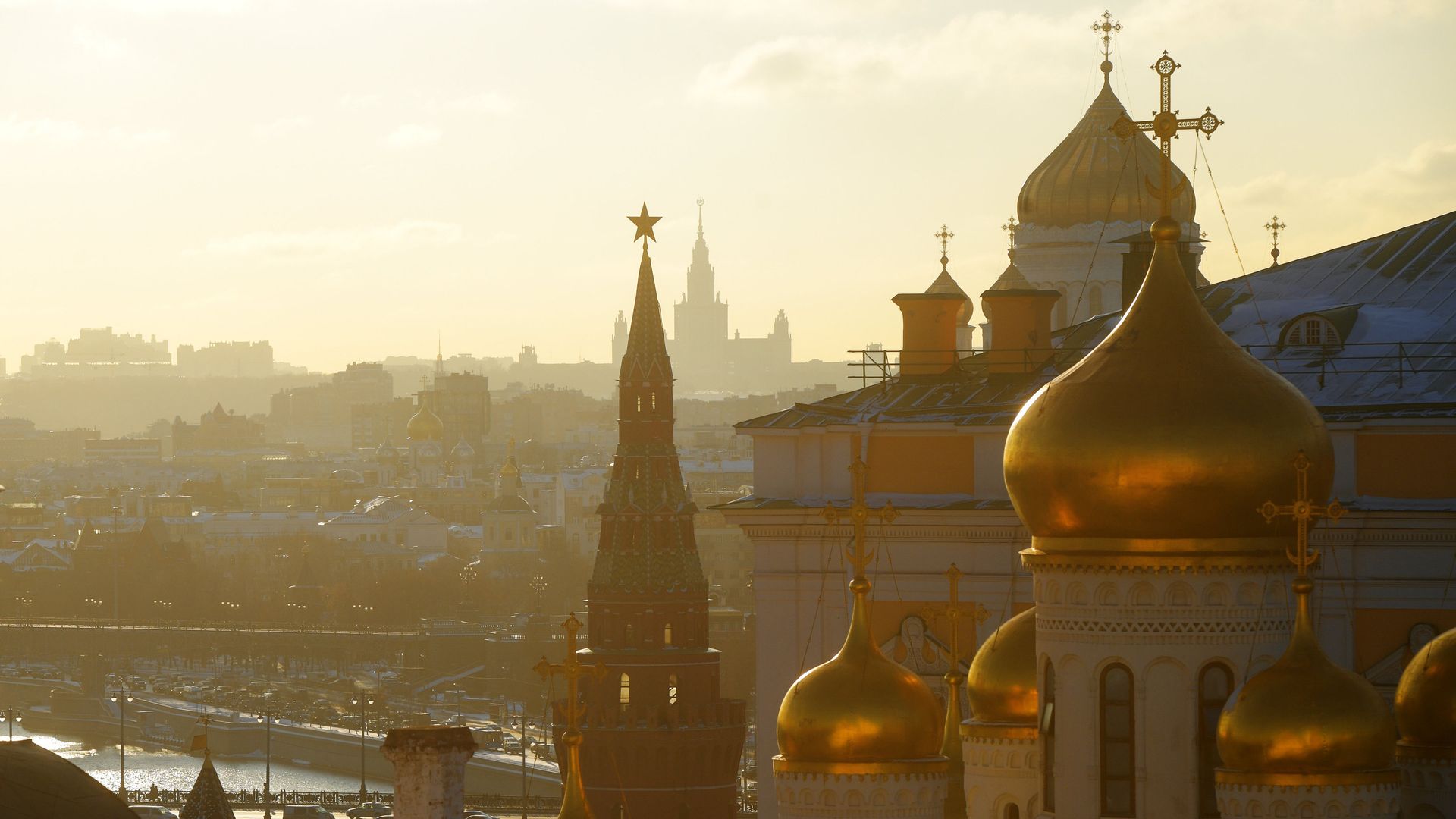 Вид Москвы с колокольни Ивана Великого Вид Москвы с колокольни Ивана Великого - РИА Новости, 1920, 20.01.2022