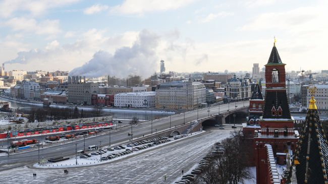 Виды Москвы. Архивное фото