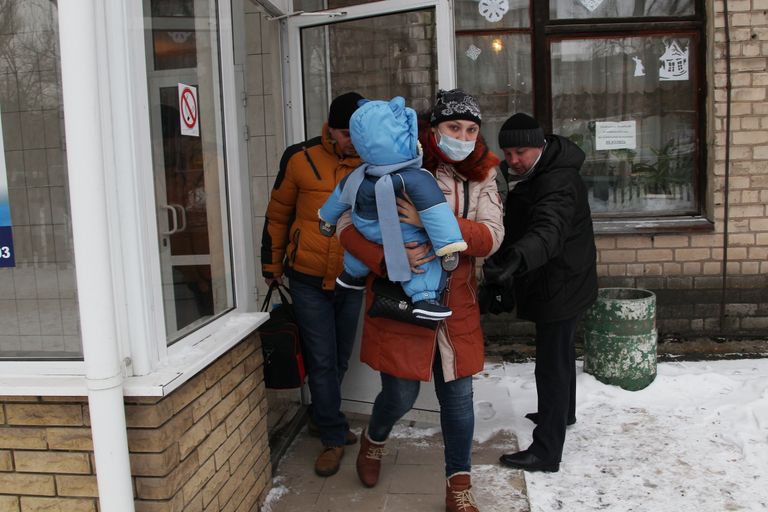 Первая эвакуация детей из Донецка без Елизаветы Глинки Первая эвакуация детей из Донецка без Елизаветы Глинки