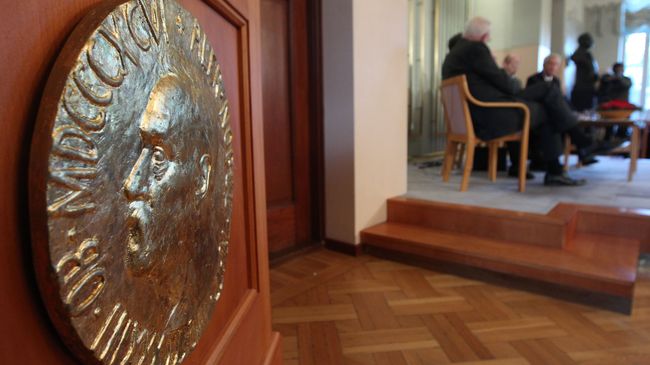 В Нобелевском институте в Осло. 2012 год В Нобелевском институте в Осло. 2012 год