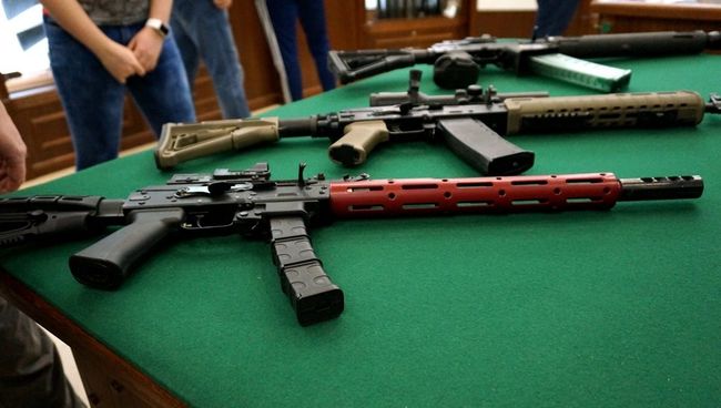 Открытие бренд-зоны концерна Калашников в Климовске Открытие бренд-зоны концерна Калашников в Климовске