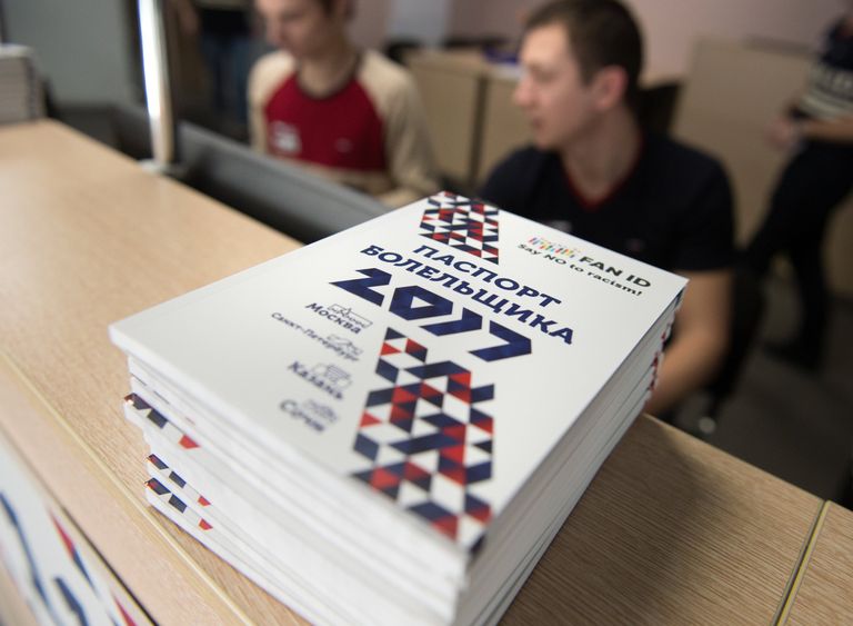 Паспорт болельщика в центре выдачи паспортов болельщиков Кубка конфедераций FIFA 2017 в Сочи Паспорт болельщика в центре выдачи паспортов болельщиков Кубка конфедераций FIFA 2017 в Сочи