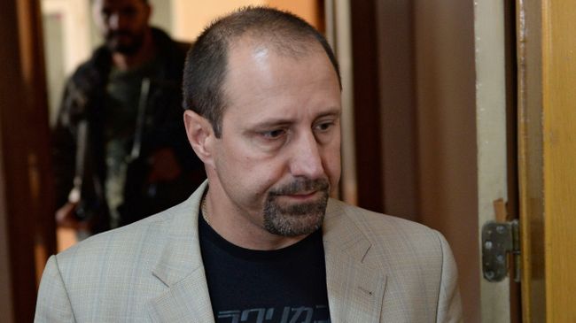 Командир батальона Восток Александр Ходаковский перед началом заседания Трехсторонней контактной группы в Донецке