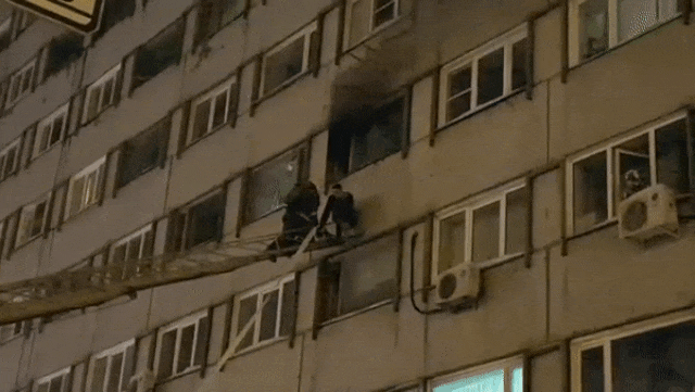 Новосибирские спасатели сняли из окна горящей комнаты неадекватного человека-паука Новосибирские спасатели сняли из окна горящей комнаты неадекватного человека-паука