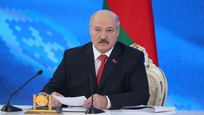 Президент Белоруссии Александр Лукашенко на пресс-конференции в Минске. 3 февраля 2017 Президент Белоруссии Александр Лукашенко на пресс-конференции в Минске. 3 февраля 2017