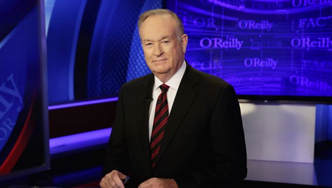 Телеведущий канала Fox News Билл О'Рейли. Архивное фото Телеведущий канала Fox News Билл О'Рейли. Архивное фото