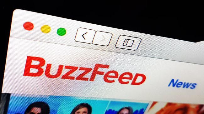 Сайт BuzzFeed. Архивное фото Сайт BuzzFeed. Архивное фото