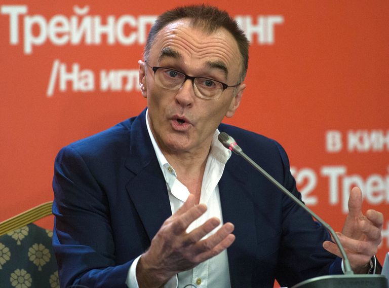 Режиссер фильма Т2 Трейнспоттинг (На игле 2) Дэнни Бойл на пресс-конференции в отеле The Ritz Carlton Moscow Режиссер фильма Т2 Трейнспоттинг (На игле 2) Дэнни Бойл на пресс-конференции в отеле The Ritz Carlton Moscow