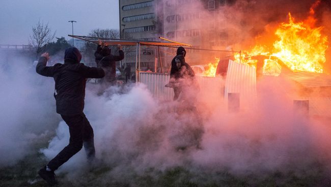 Протесты против полицейского насилия во Франции Протесты против полицейского насилия во Франции