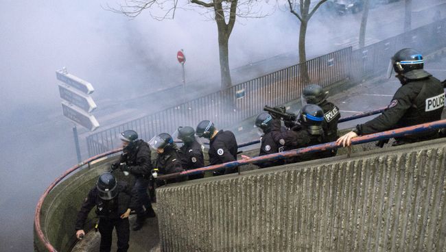 Протесты против полицейского насилия во Франции Протесты против полицейского насилия во Франции