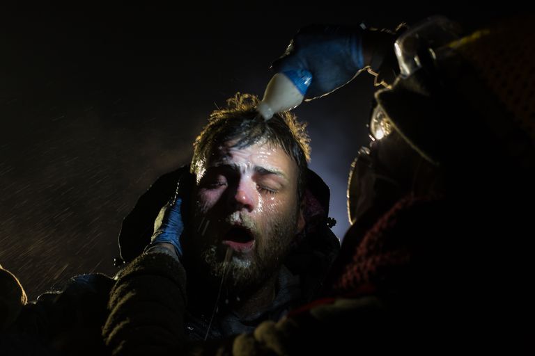 Standing Rock фотографа Amber Bracken занявшего первое место в категории Проблемы современности в фотоконкурсе World Press Photo Standing Rock фотографа Amber Bracken занявшего первое место в категории Проблемы современности в фотоконкурсе World Press Photo