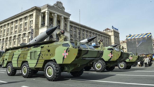 Ракетные комплексы 9К79 Точка-У вооруженных сил Украины. Архивное фото Ракетные комплексы 9К79 Точка-У вооруженных сил Украины. Архивное фото