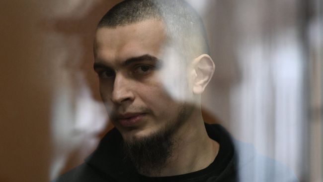 Уроженец Чечни Аслан Байсултанов, обвиняемый в подготовке теракта в Москве в 2015 году, на заседании Московского окружного военного суда. 14 февраля 2017 Уроженец Чечни Аслан Байсултанов, обвиняемый в подготовке теракта в Москве в 2015 году, на заседании Московского окружного военного суда. 14 февраля 2017