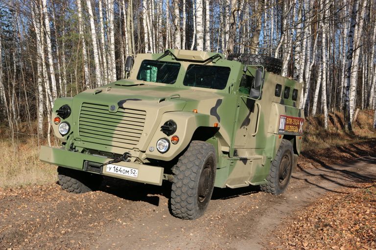Минозащищенная бронемашина Медведь