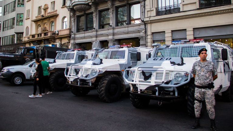 Бронеавтомобили Тигр в Уругвае