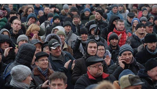 Марш рассерженных белорусов в Минске Марш рассерженных белорусов в Минске