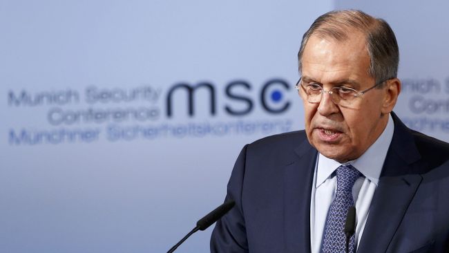Сергей Лавров на конференции по безопасности в Мюнхене Сергей Лавров на конференции по безопасности в Мюнхене