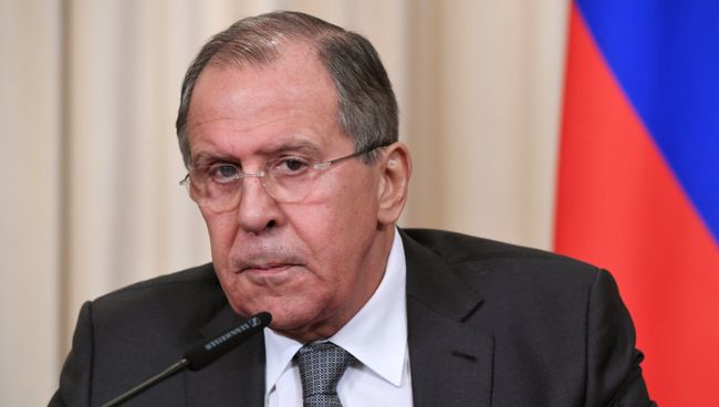 Министр иностранных дел РФ Сергей Лавров. Архивное фото