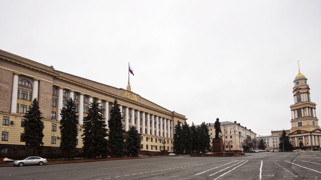 Здание областной администрации в Липецке