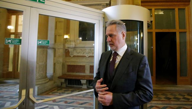 Украинский бизнесмен Дмитрий Фирташ в суде Вены Украинский бизнесмен Дмитрий Фирташ в суде Вены