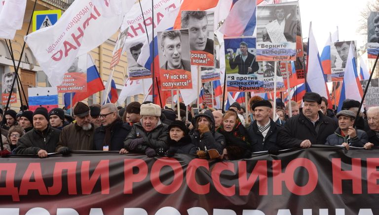 Марш памяти Бориса Немцова Марш памяти Бориса Немцова