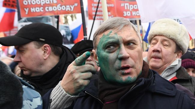 Председатель Партии народной свободы (ПАРНАС) Михаил Касьянов на марше памяти Бориса Немцова Председатель Партии народной свободы (ПАРНАС) Михаил Касьянов на марше памяти Бориса Немцова