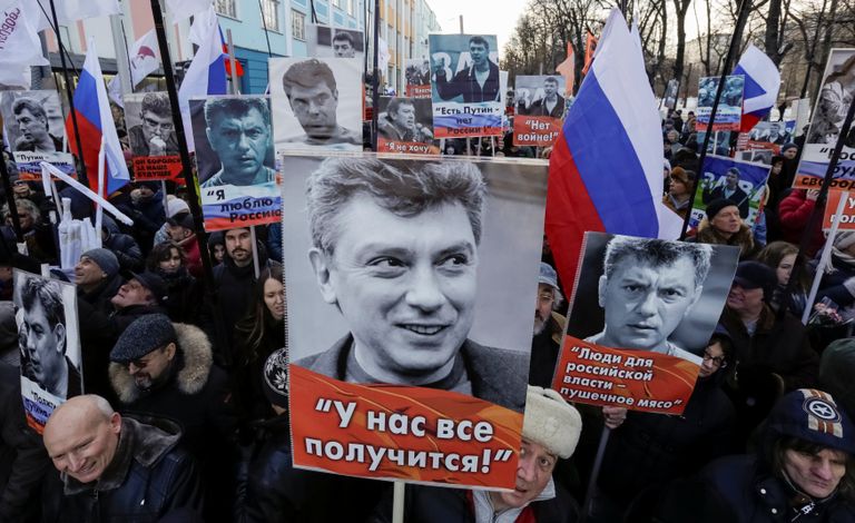 Марш памяти Бориса Немцова Марш памяти Бориса Немцова