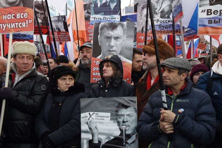 Марш памяти Бориса Немцова Марш памяти Бориса Немцова