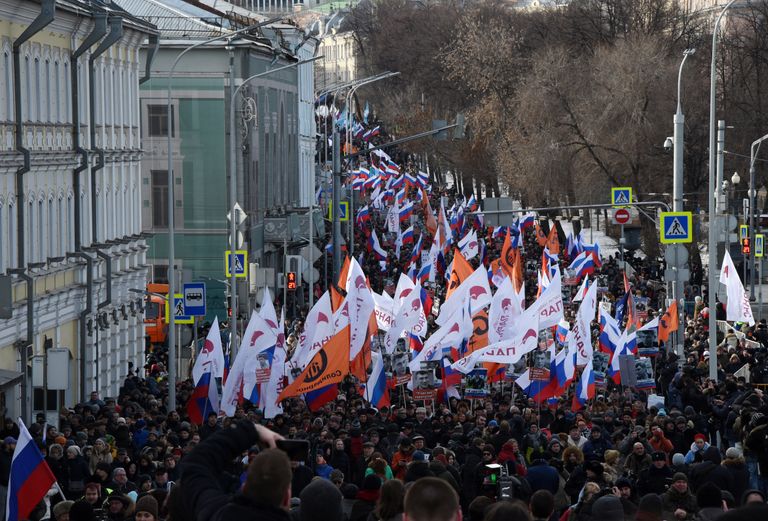 Марш памяти Бориса Немцова Марш памяти Бориса Немцова