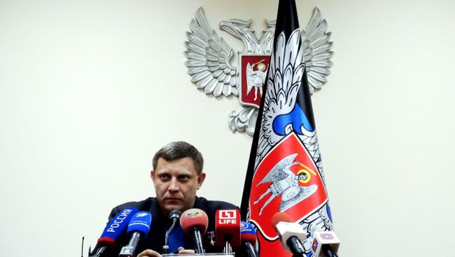 Глава ДНР Александр Захарченко. Архивное фото Глава ДНР Александр Захарченко. Архивное фото