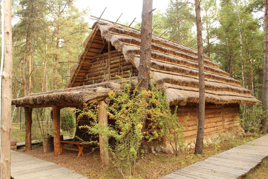 Национальный парк Куршская коса. Дом куршских рыбаков