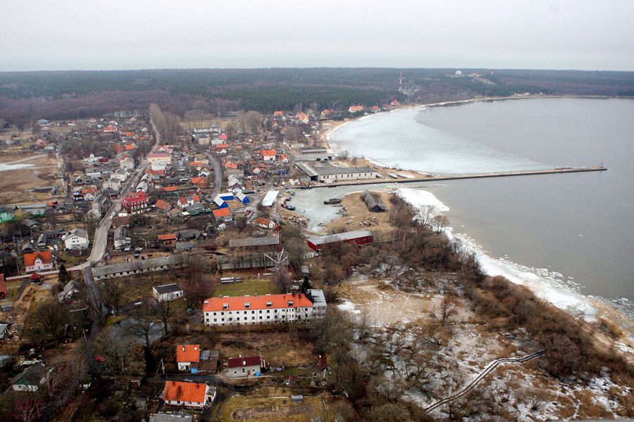 Вид на поселок Рыбачий