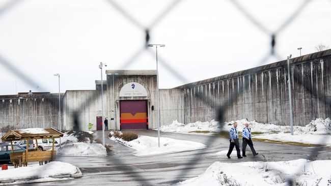 Тюрьма Skien prison, в которой содержится норвежский террорист Андерс Брейвик. 2016 год Тюрьма Skien prison, в которой содержится норвежский террорист Андерс Брейвик. 2016 год