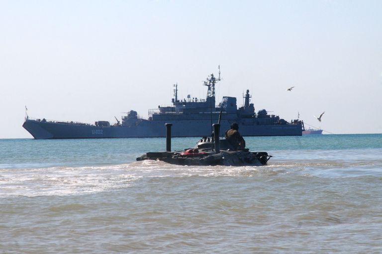 Корабль Константин Ольшанский. 2012 год 