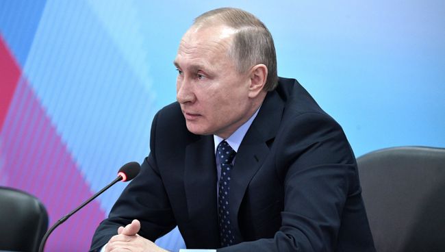 Президент России Владимир Путин. Архивное фото Президент России Владимир Путин. Архивное фото
