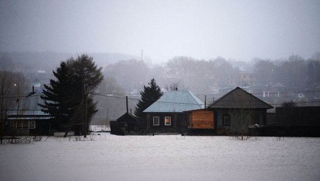 Паводок в Алтайском крае. Архивное фото Паводок в Алтайском крае. Архивное фото