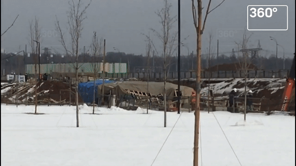 Опубликовано видео с места обрушения тоннеля на Калужском шоссе Опубликовано видео с места обрушения тоннеля на Калужском шоссе