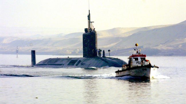 Британская подлодка HMS Trafalgar. Архивное фото Британская подлодка HMS Trafalgar. Архивное фото