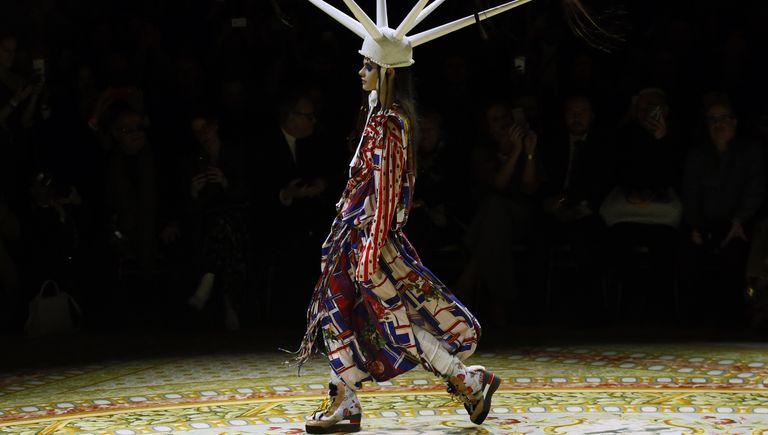 Показ Vivienne Westwood's в рамках Недели моды в Париже Показ Vivienne Westwood's в рамках Недели моды в Париже