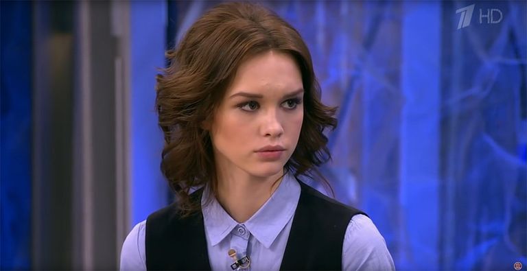 Кадр из программы Пусть говорят с участием Дианы Шурыгиной Кадр из программы Пусть говорят с участием Дианы Шурыгиной