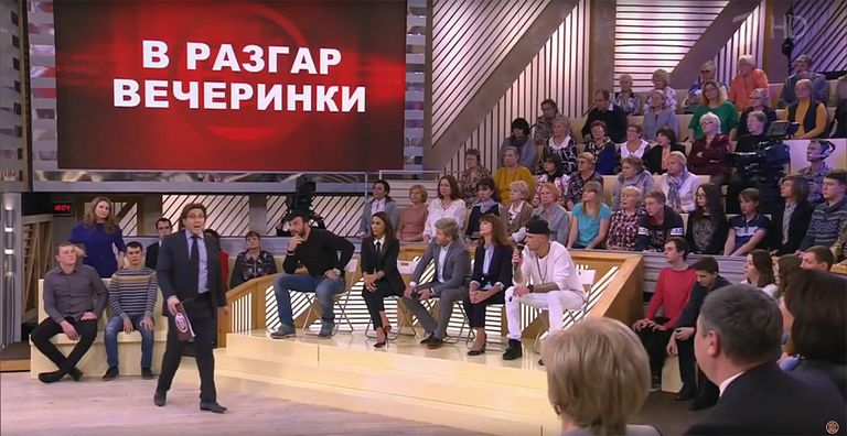Кадр из программы Пусть говорят с участием Дианы Шурыгиной Кадр из программы Пусть говорят с участием Дианы Шурыгиной