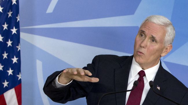 Вице-президент США Майк Пенс. Архивное фото Вице-президент США Майк Пенс. Архивное фото